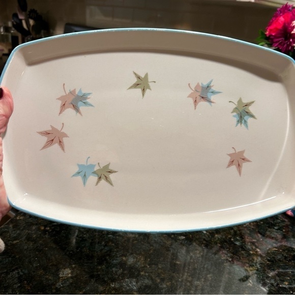 Mid-Century FRANCISCAN Platter | Sycamore Pattern | Serving Dish - Picture 3 of 5